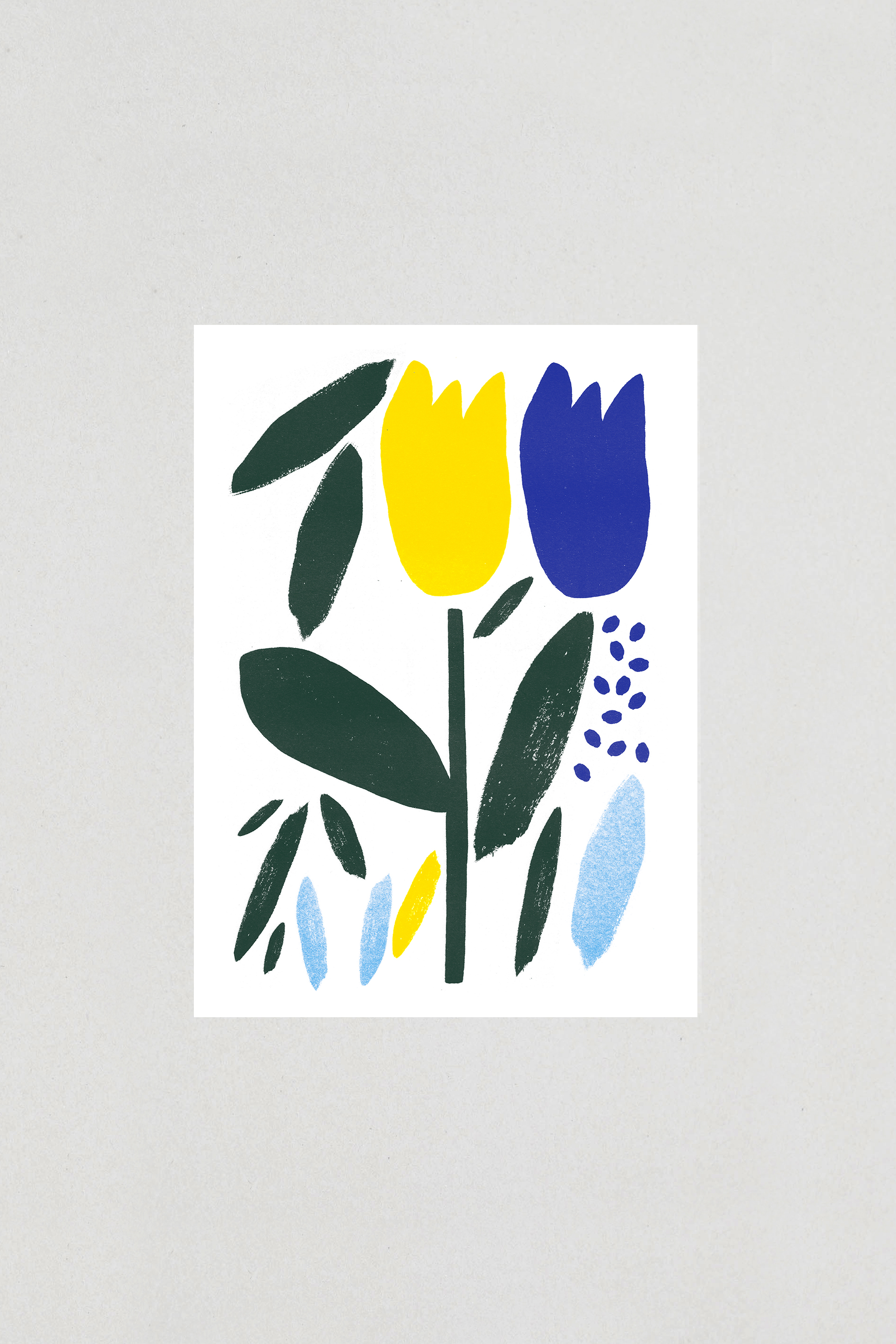 Illustration "PRIMAVERA 1", A4 2