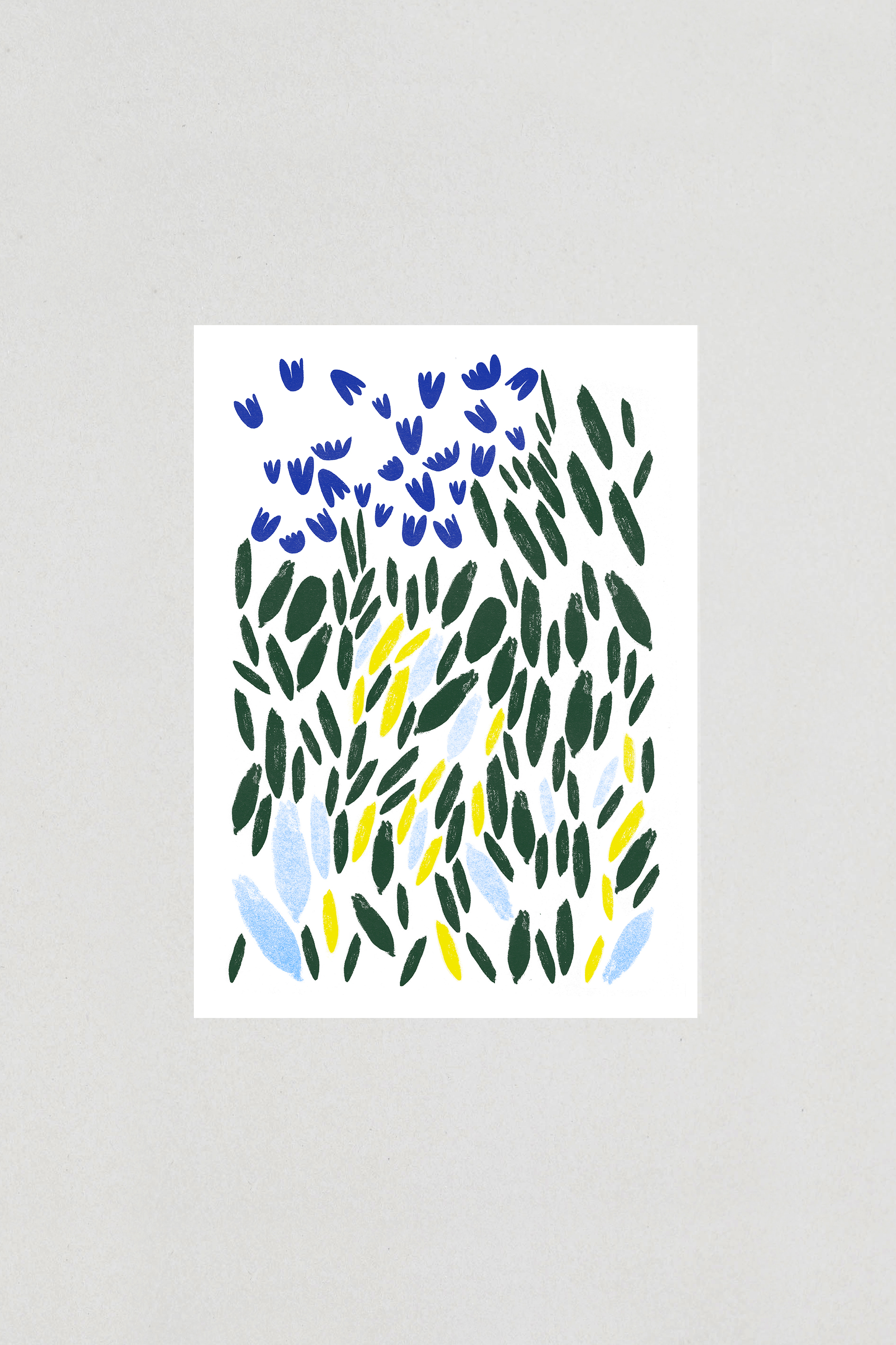 Illustration "PRIMAVERA 2", A4 2