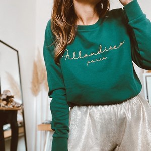 Sweat vert - Fillandises 
