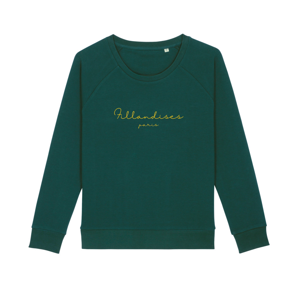 Sweat vert - Fillandises  2