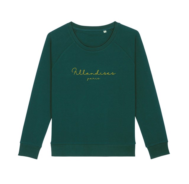 Sweat vert - Fillandises  2