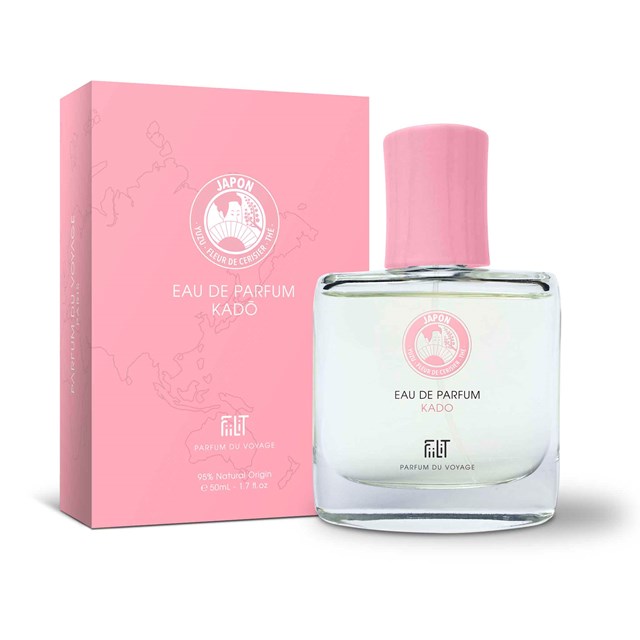 KADO JAPON, EAU DE PARFUM 50ML, 95% NATURELLE, VEGAN, UNISEXE 2
