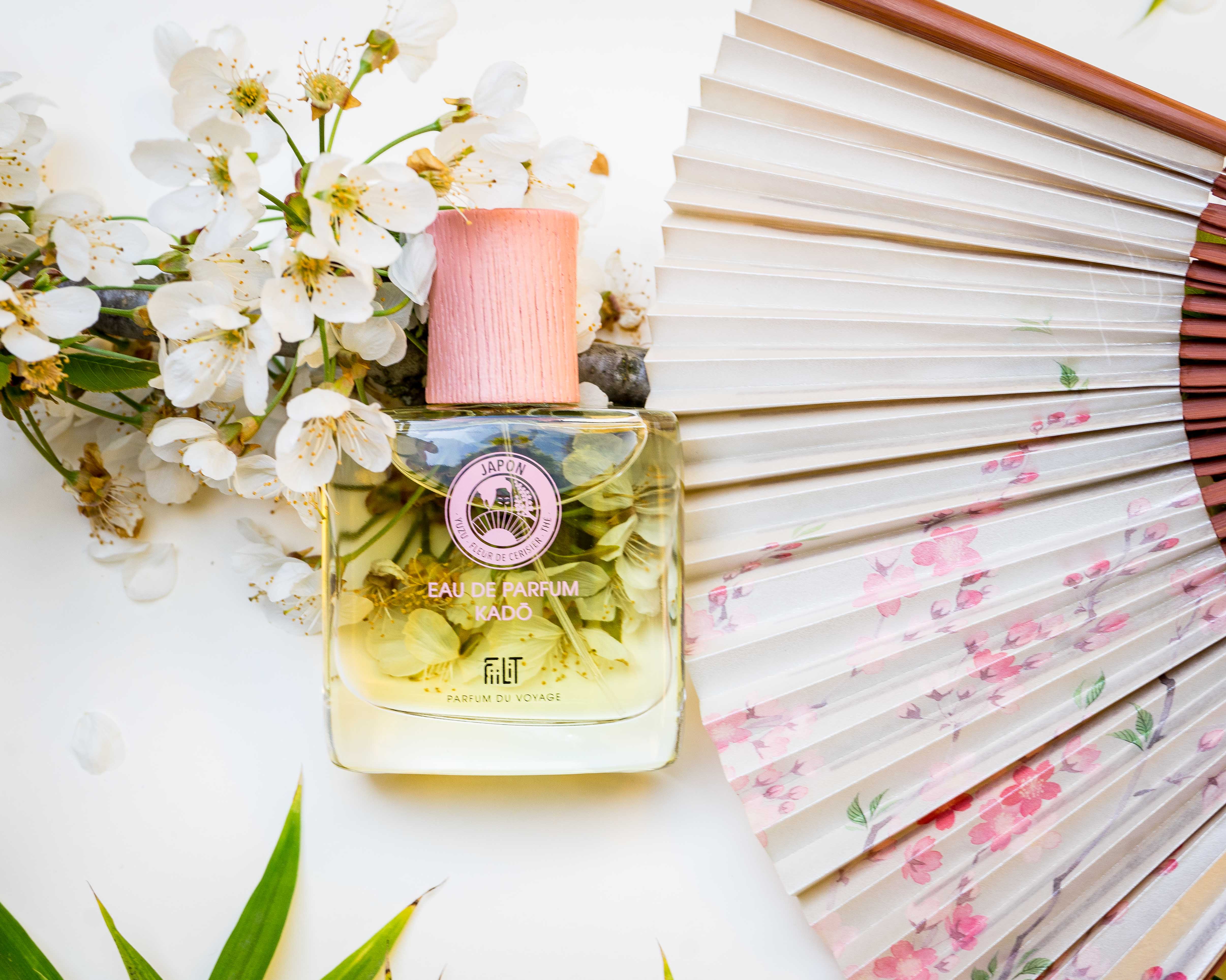 KADO JAPON, EAU DE PARFUM 50ML, 95% NATURELLE, VEGAN, UNISEXE 3