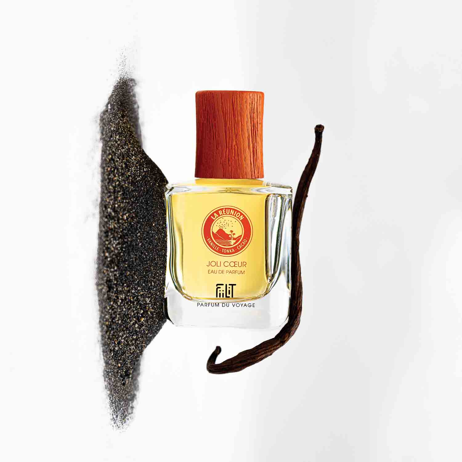 JOLI COEUR - LA RÉUNION, EAU DE PARFUM 50ML, 95% NATURELLE, VEGAN, UNISEXE, RECHARGEABLE 5