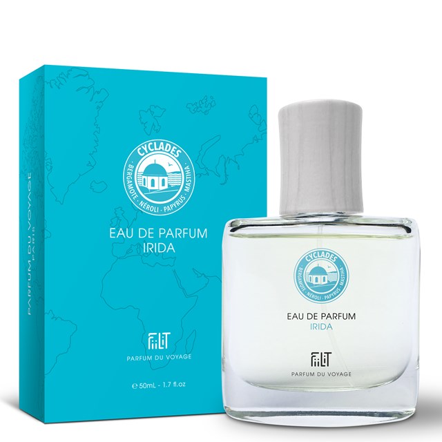 IRIDA CYCLADES, EAU DE PARFUM 50ML, 87% NATURELLE, VEGAN, UNISEXE 2