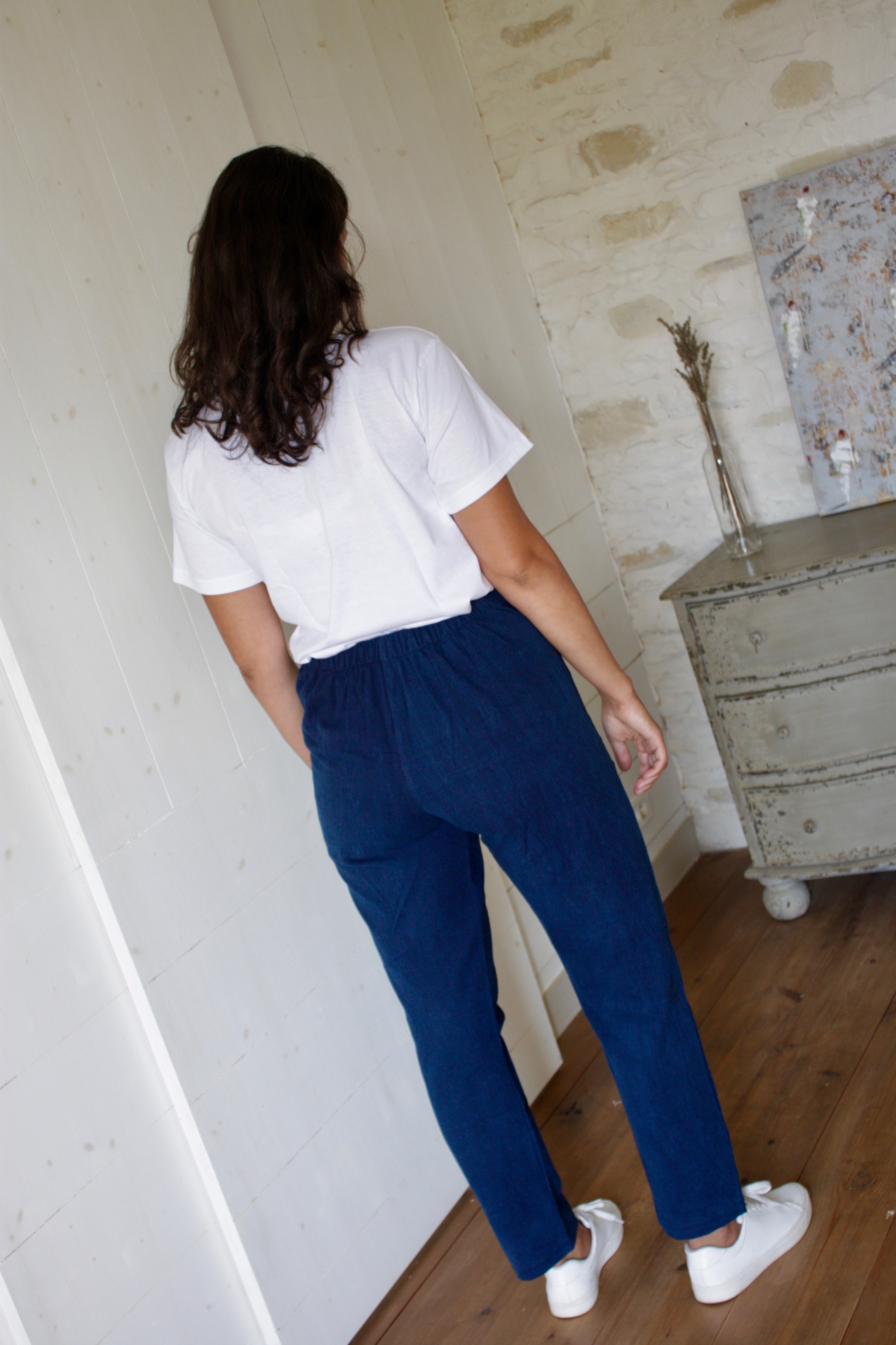 Pantalon Indigo - Couleur naturelle - 100% Coton DPBKK 3