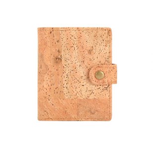 Portefeuille naturel en liège homme - LEO