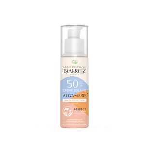 Crème Solaire Visage Bio SPF50 x Les filles du surf