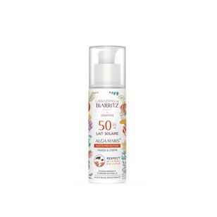 Lait Solaire Visage Bio SPF50 x Albertine