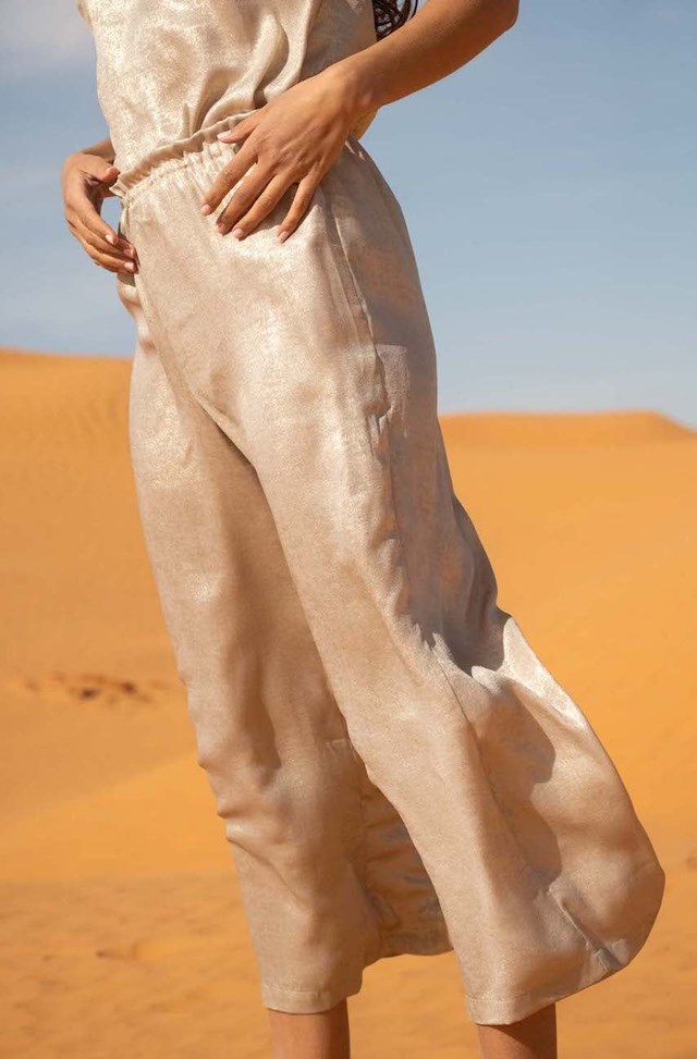Pantalon Martine - Doré 3