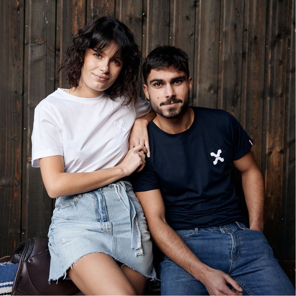 T-shirt Perùs marino - Unisexe  2