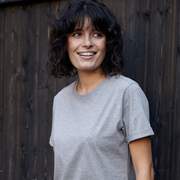 T-shirt Montanita gris - Unisexe  4