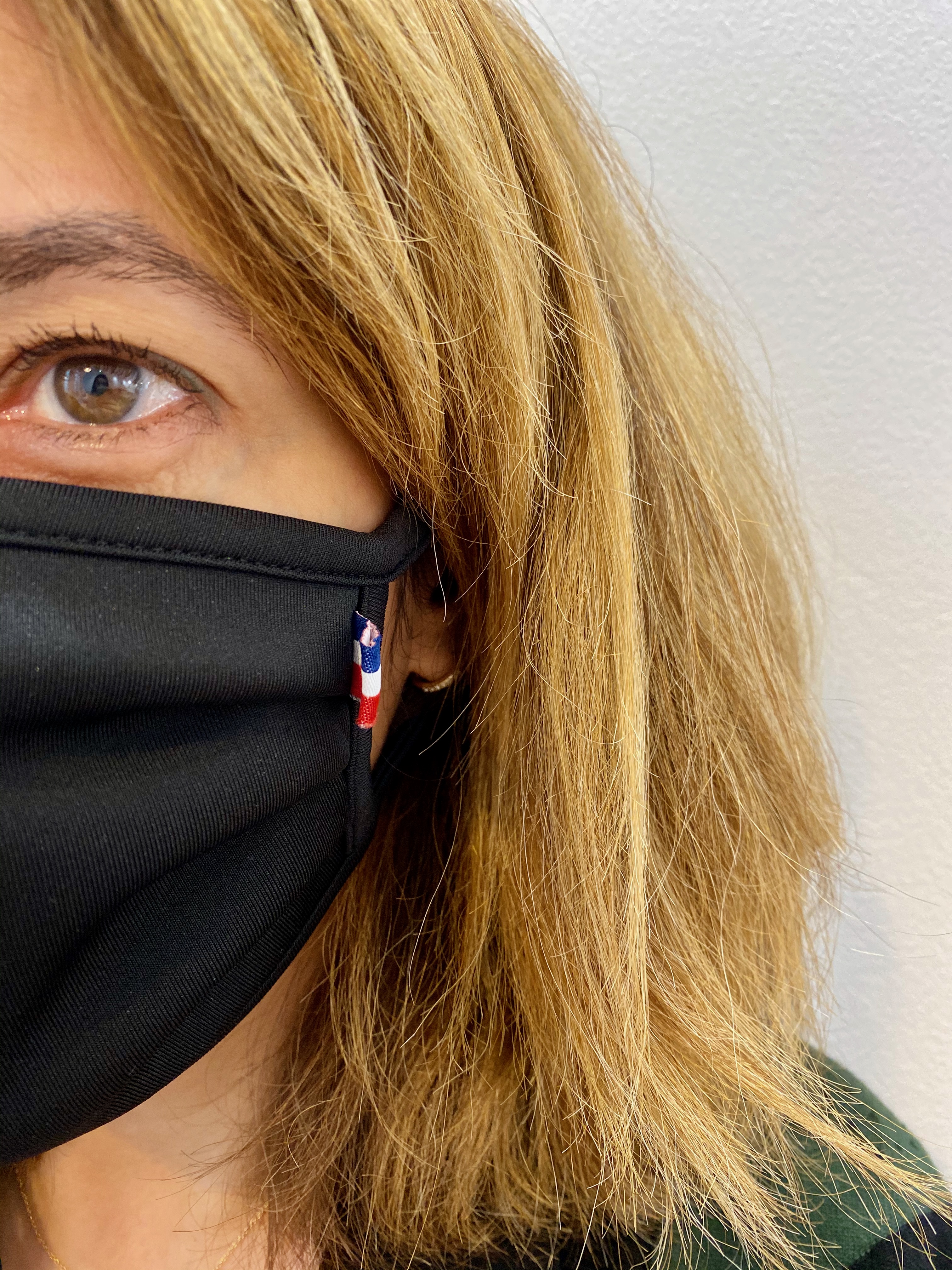 Lot de masques noirs taille adulte, fabrication française- Attestés cat.1 DGA // 100 lavages 4