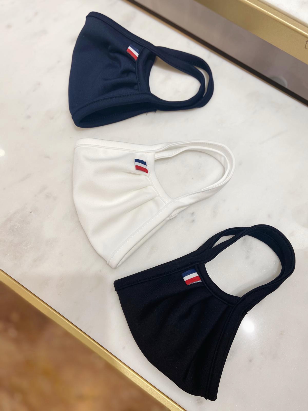 Lot de masques navy taille JUNIOR(9-13ans), fabrication française- Attestés cat.1 DGA //100 lavages 3