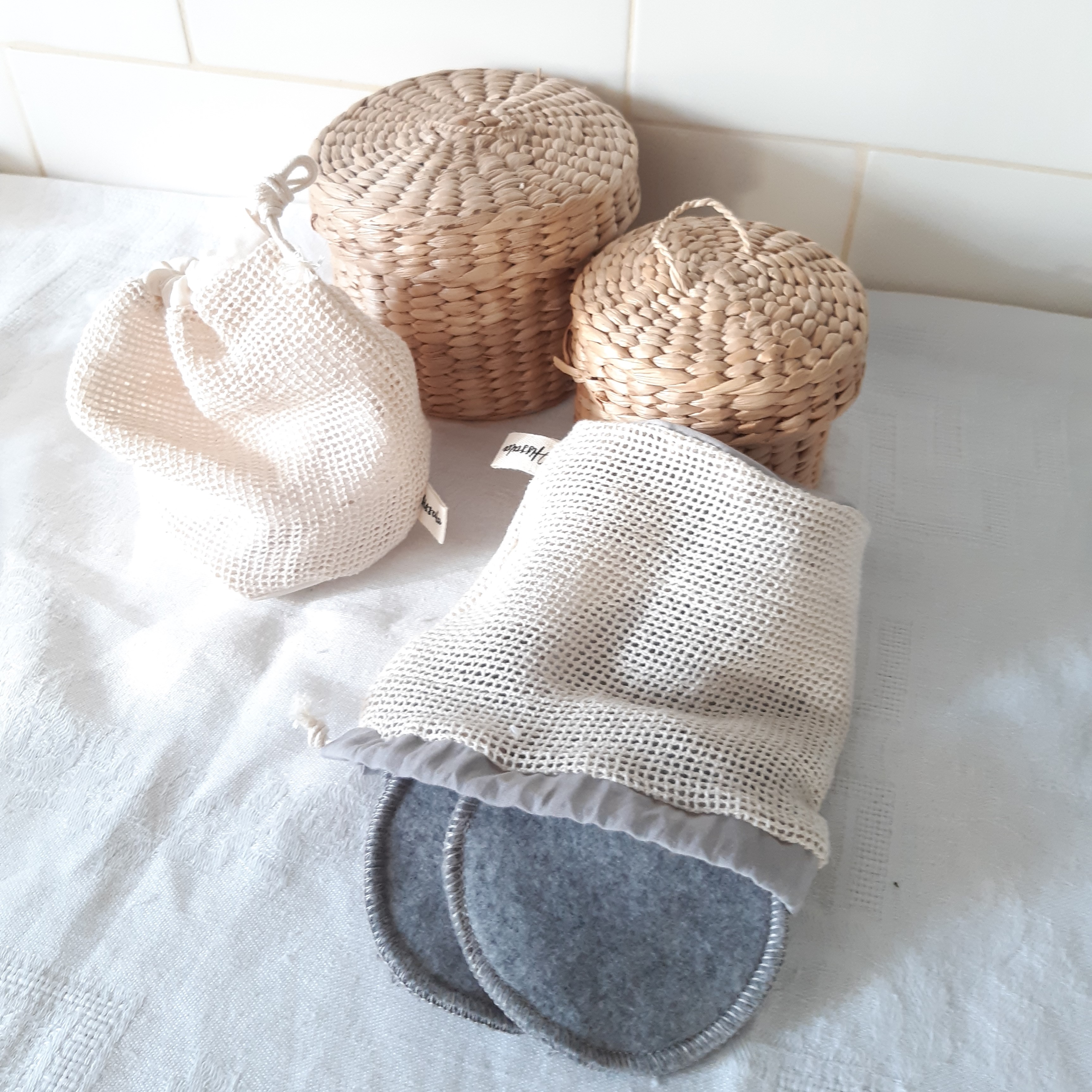 Sac à vrac filet salle de bain / Enveloppant 3