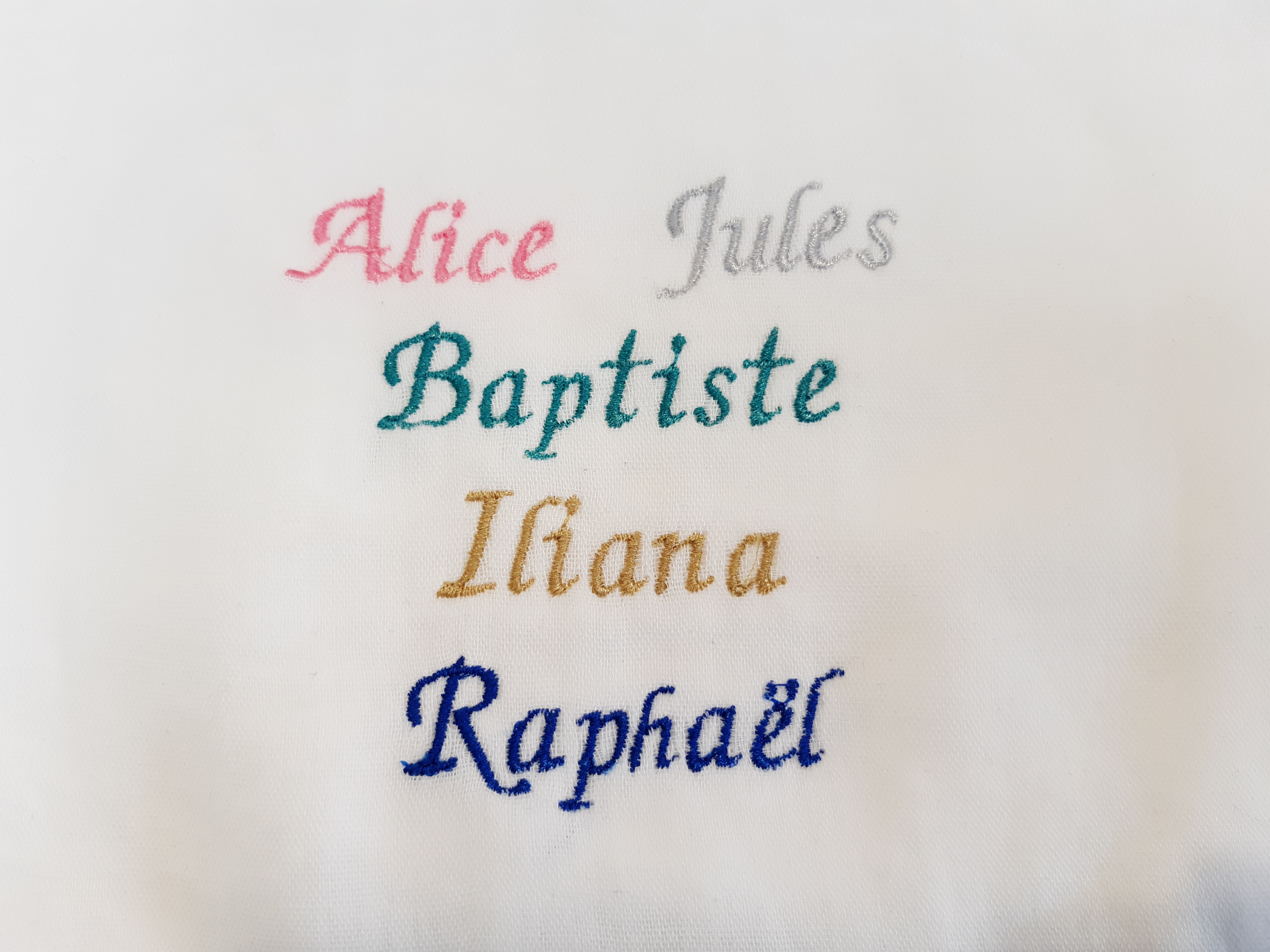 Cape de bain à personnaliser en coton bio / Intrépide 4