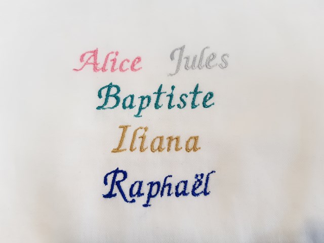 Cape de bain à personnaliser en coton bio / Intrépide 4
