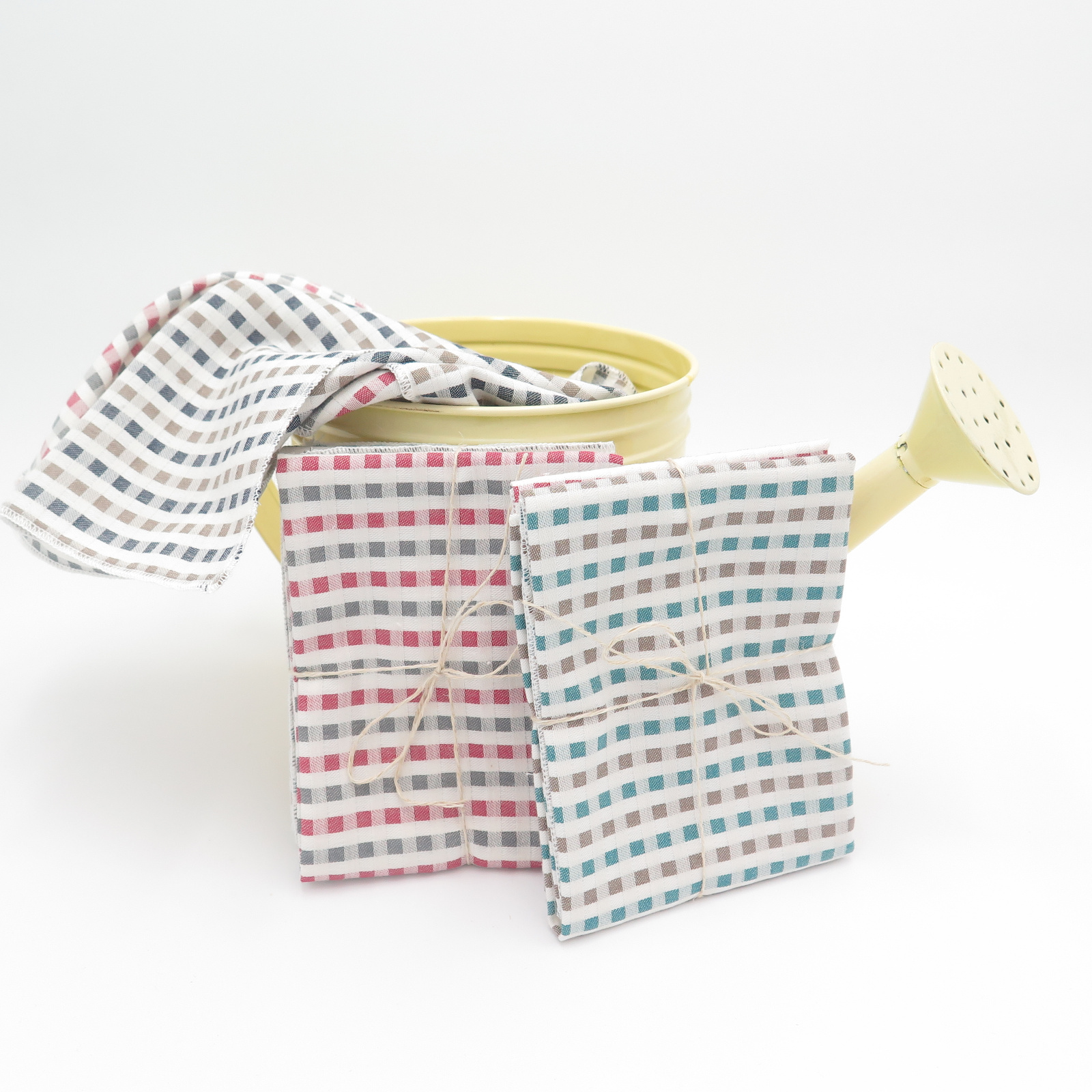 Lot de 2 grands mouchoirs en coton biologique 3