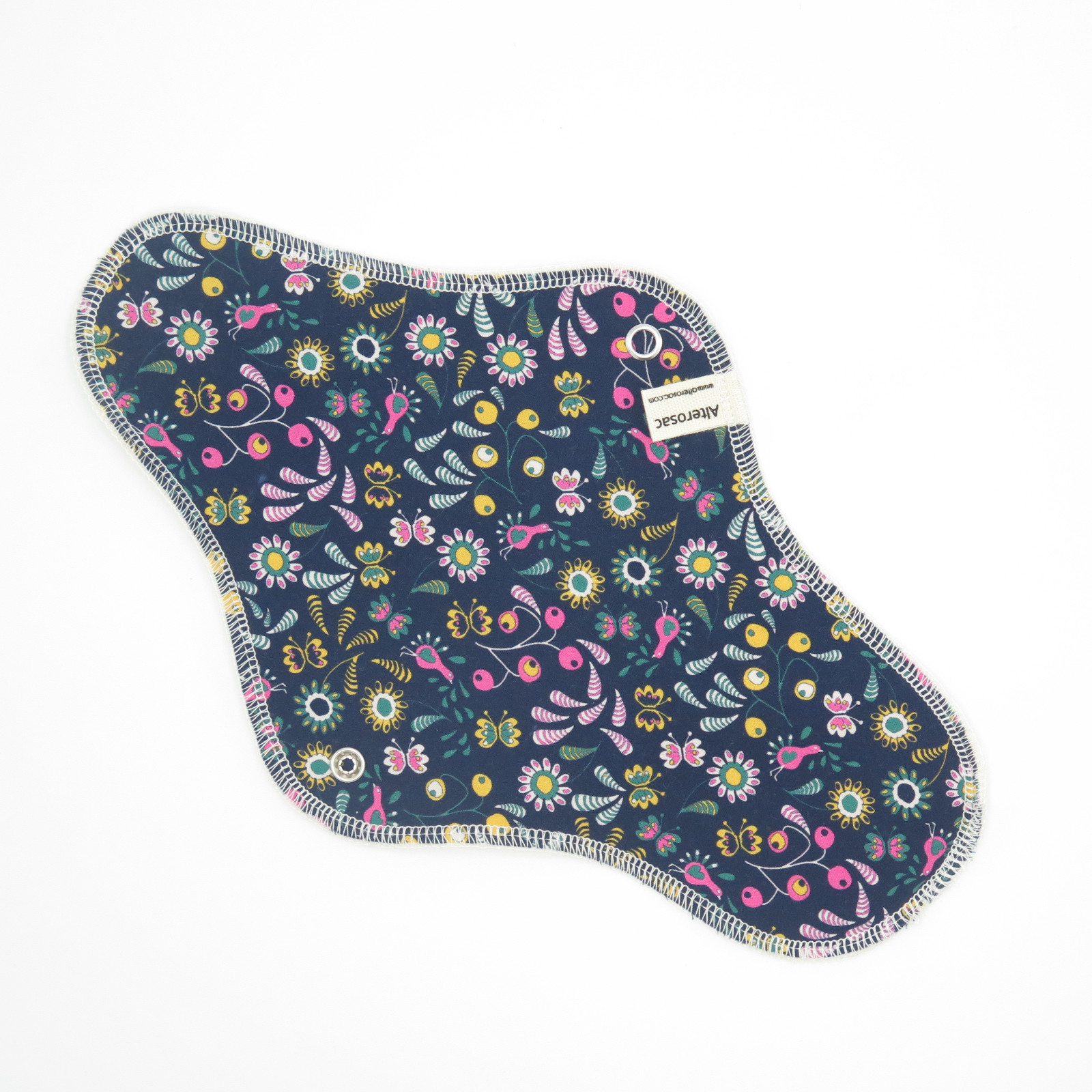 Serviette hygiénique de nuit lavable en coton bio  3