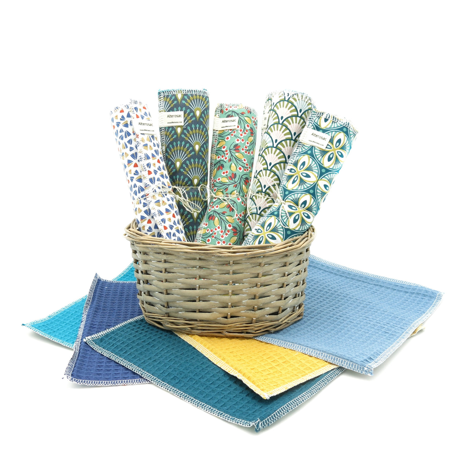 Essuie-tout double face (lot de 5) 2