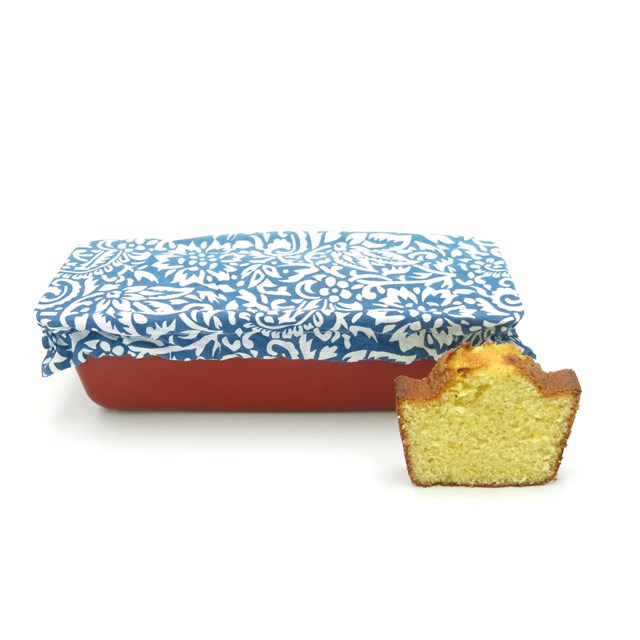 Recouvre plat à cake en coton rectangulaire  3