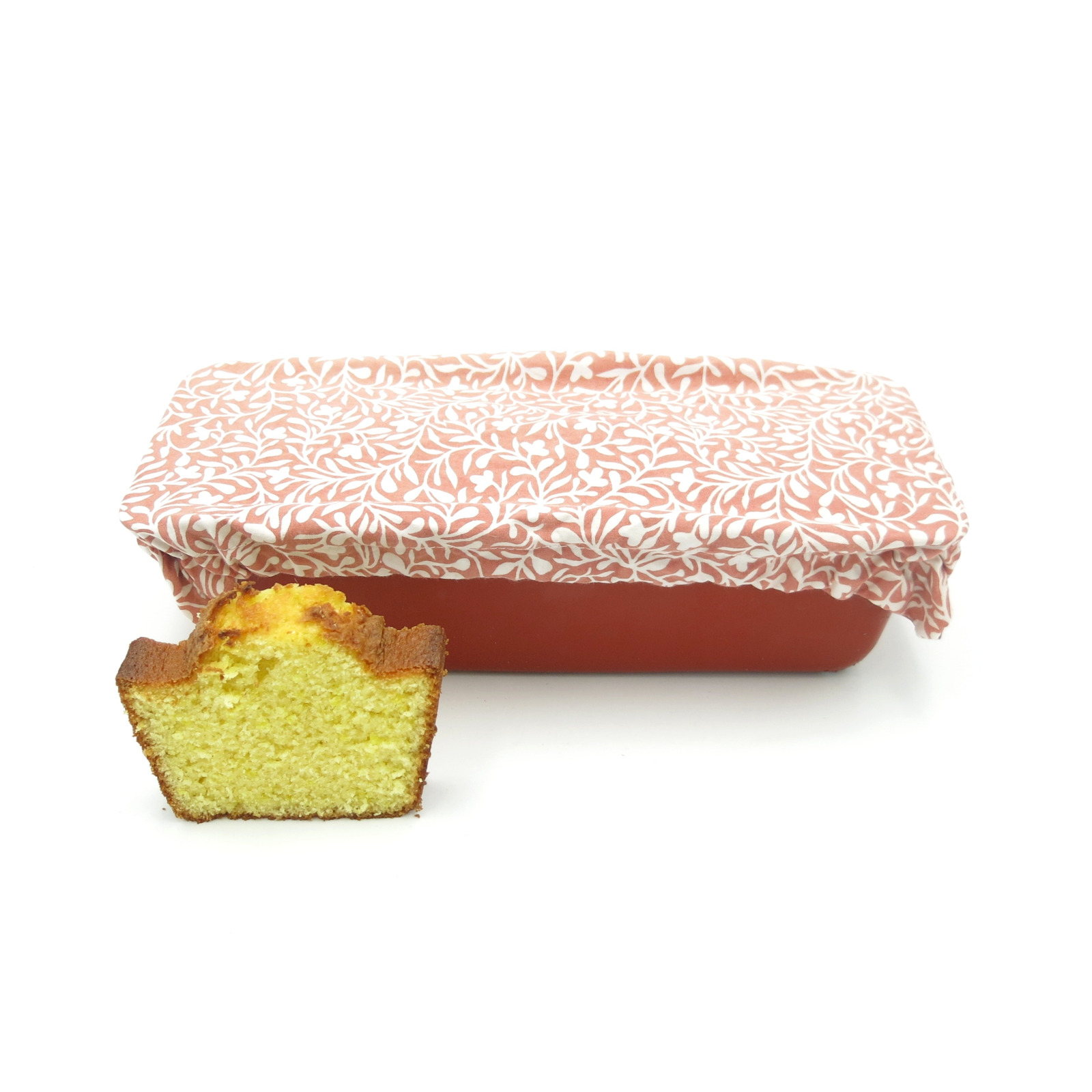Recouvre plat à cake en coton rectangulaire  5