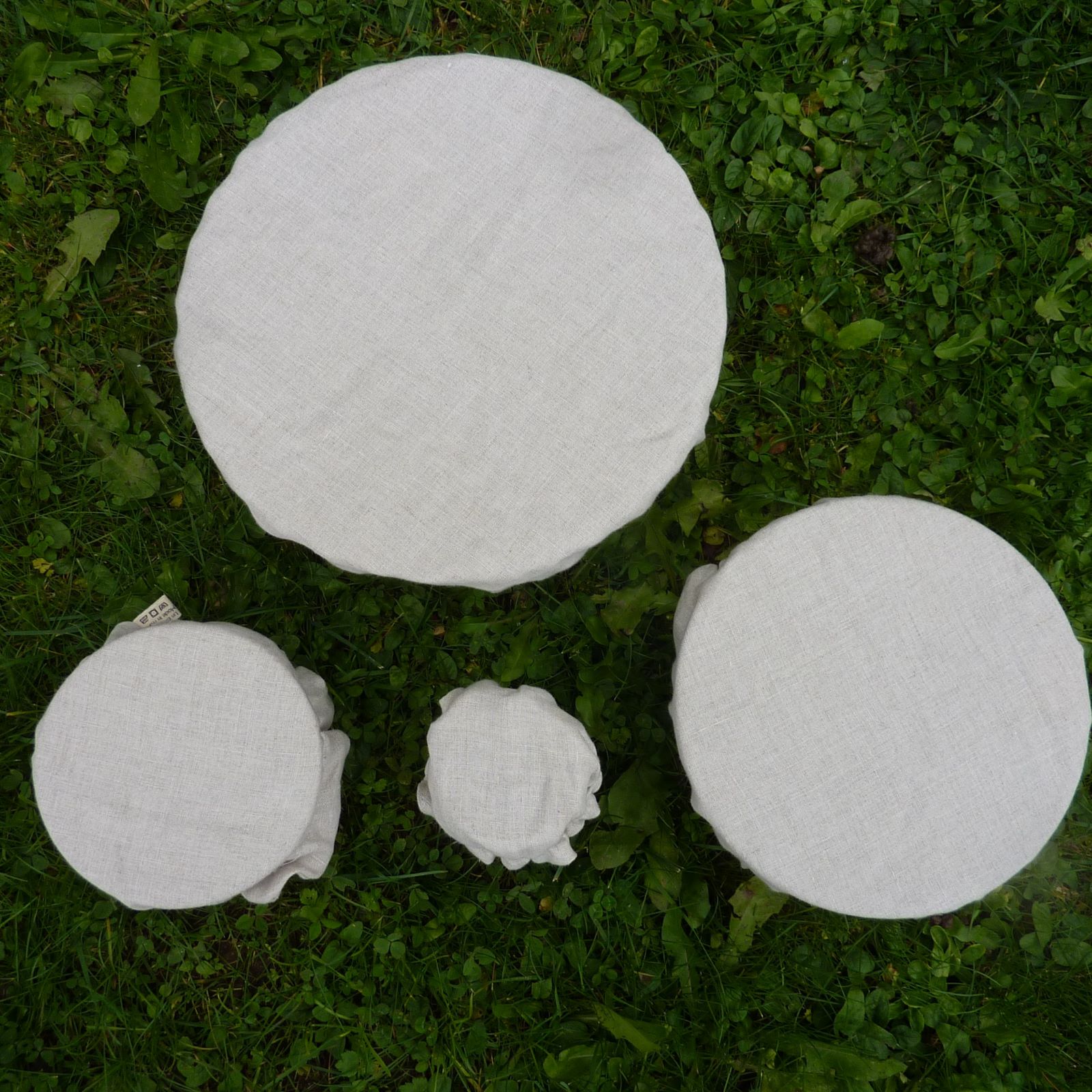 Recouvre bol voile en lin bio 4