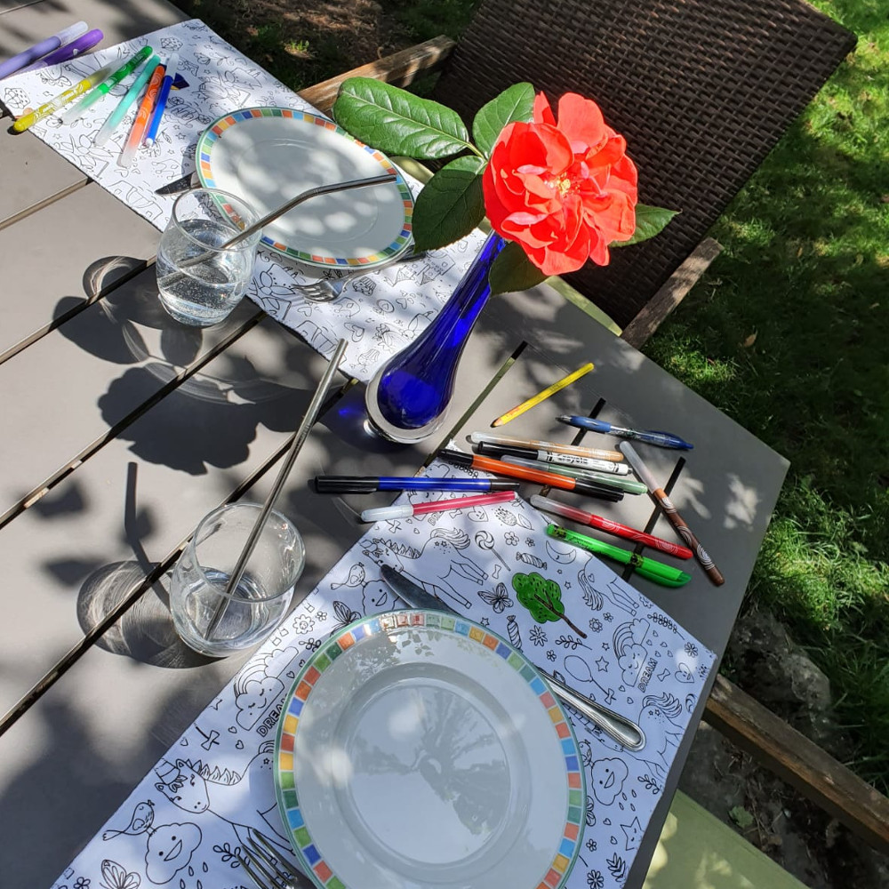 Sets de table à colorier  2