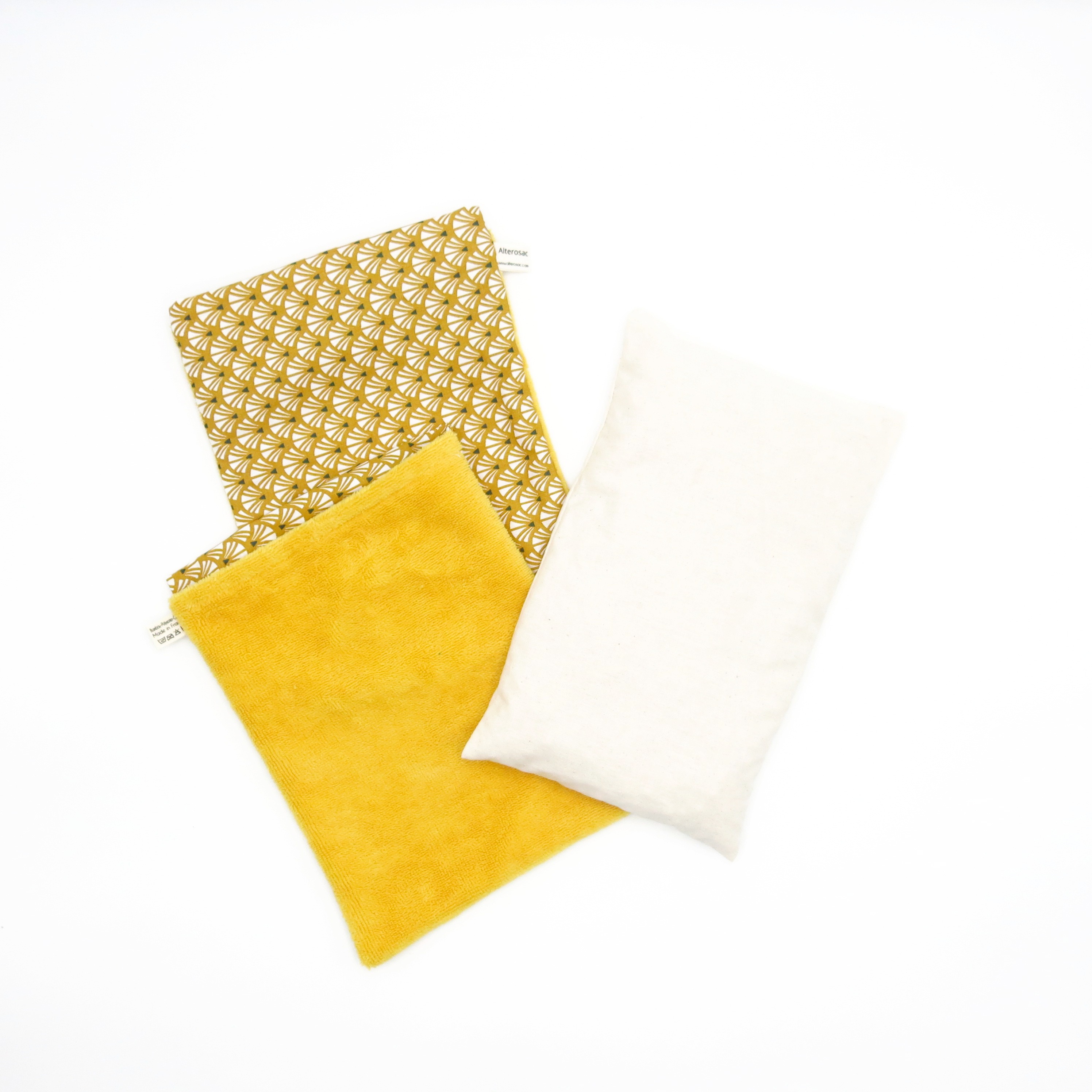 Bouillotte aux noyaux de cerises ou graines de lin 3