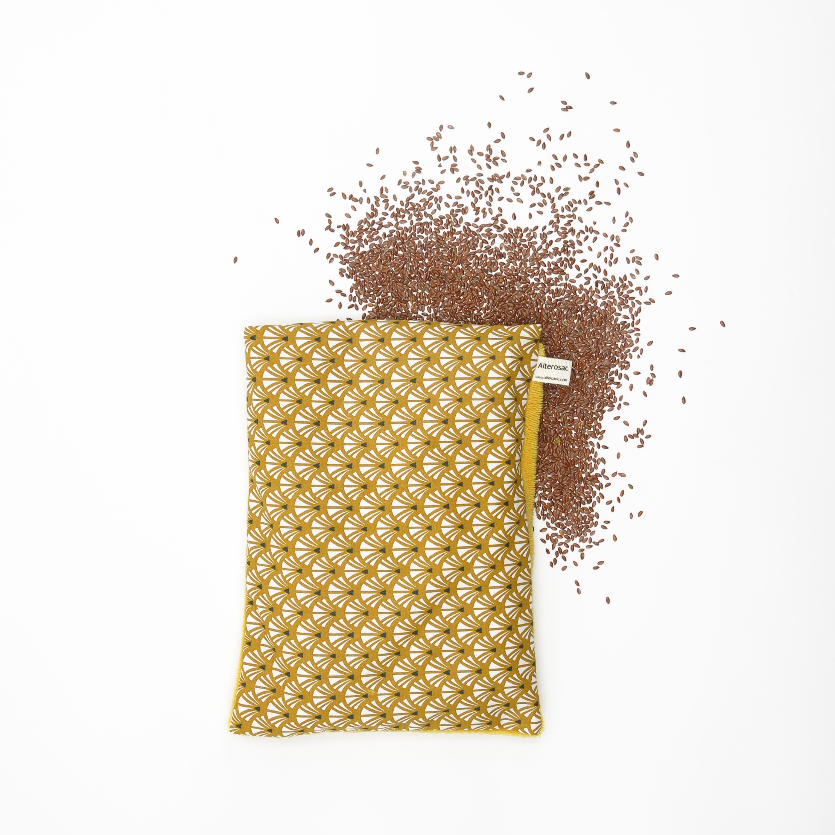 Bouillotte aux noyaux de cerises ou graines de lin 6