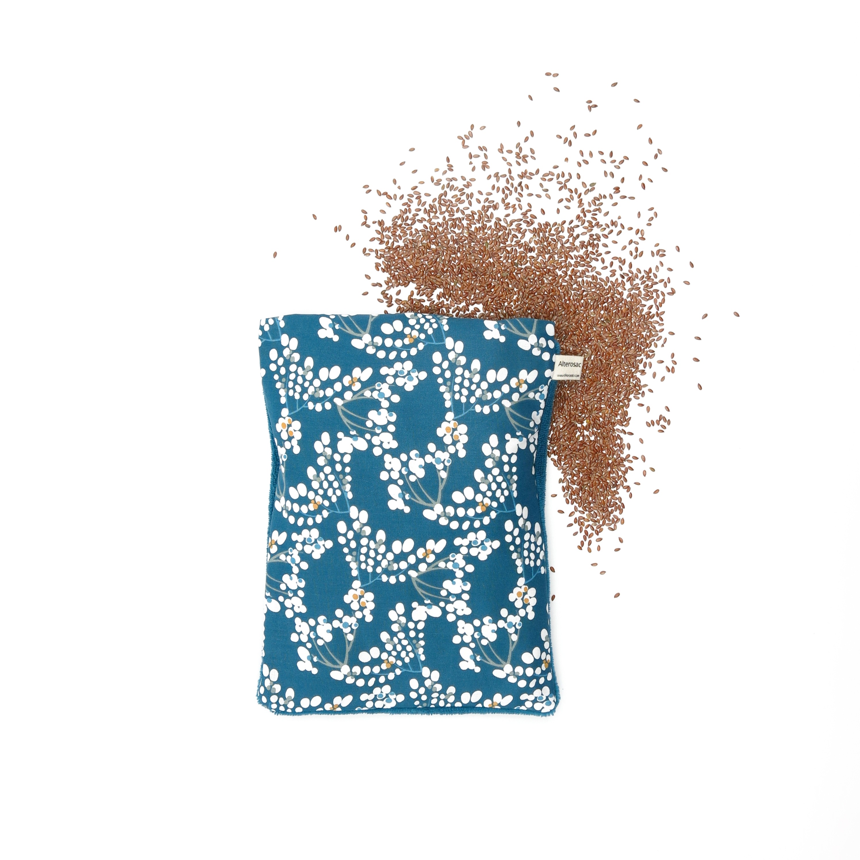 Bouillotte aux noyaux de cerises ou graines de lin 7