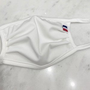 Lot de masques écru taille JUNIOR (9-13ans), fabrication française-Attestés cat.1 DGA //100 lavages