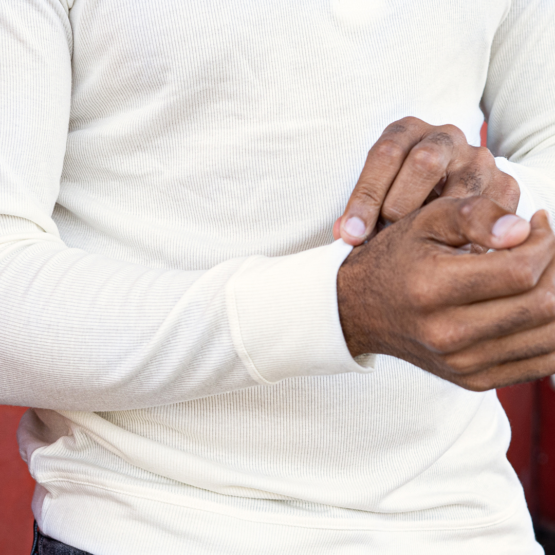 Henley blanc côtelé