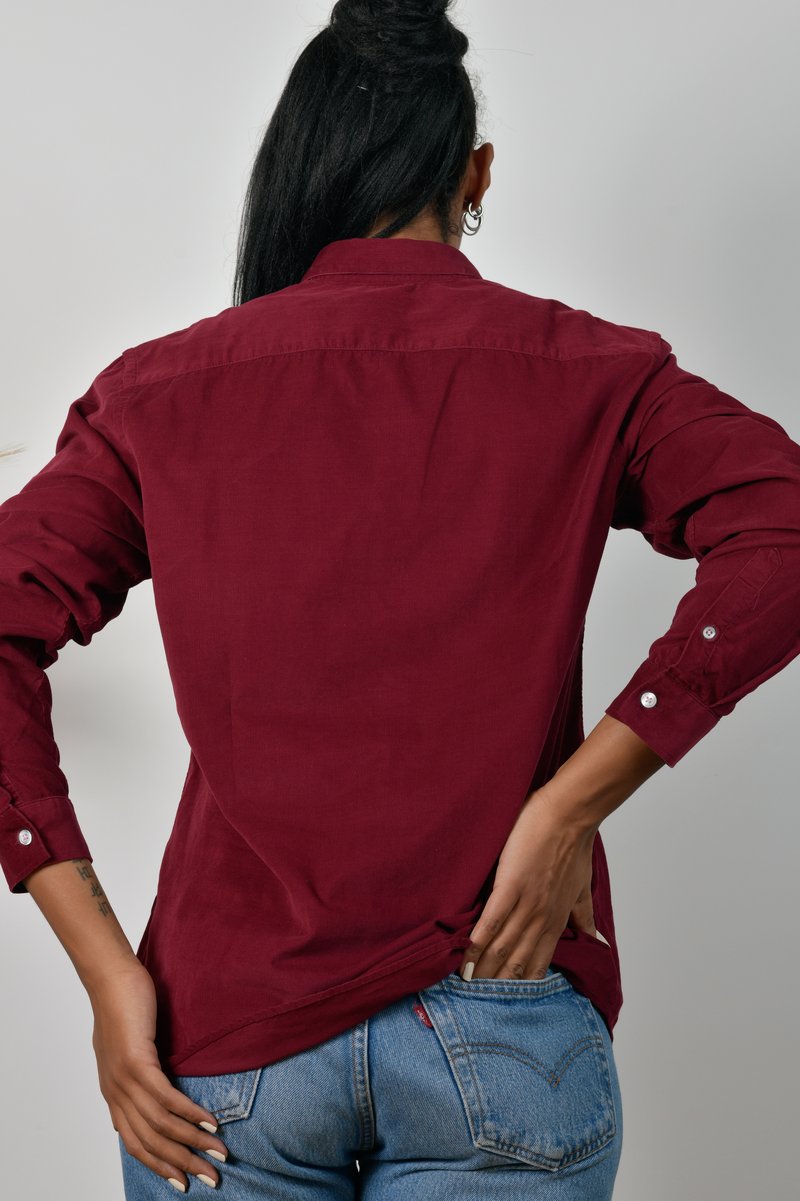 Chemise Milleraie Bordeaux - Unisexe  2