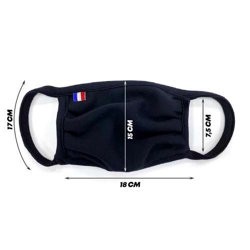 Lot de masques écru taille adulte, fabrication française- Attestés cat.1 DGA // 100 lavages 8