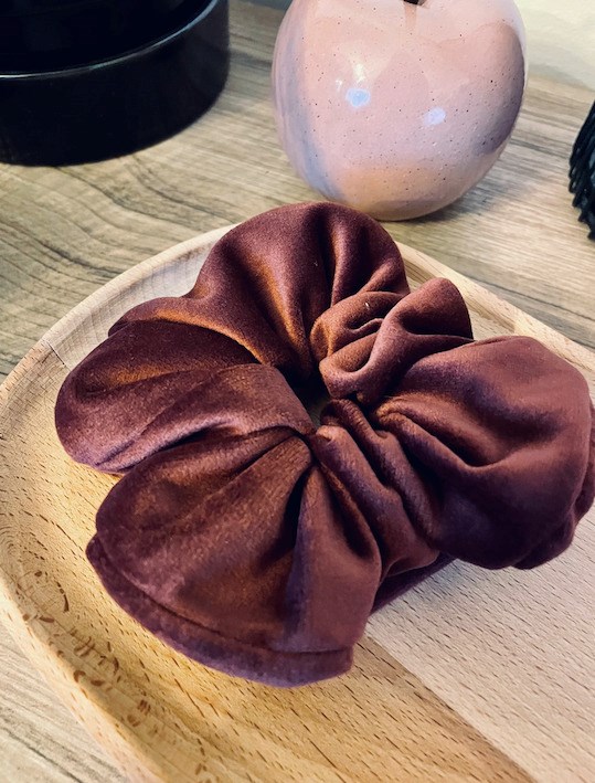 CHOUCHOU  Velours tons rose  5