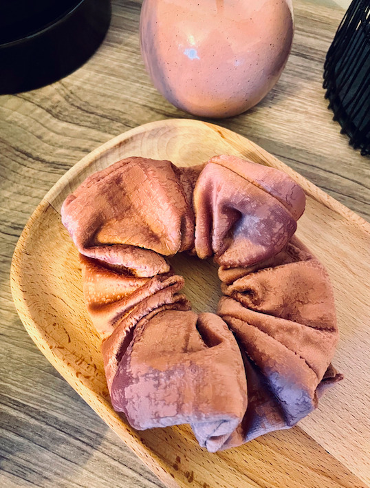 CHOUCHOU  Velours tons rose  4