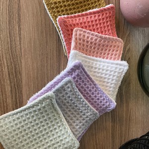 Coton lavable Nid d'abeille 