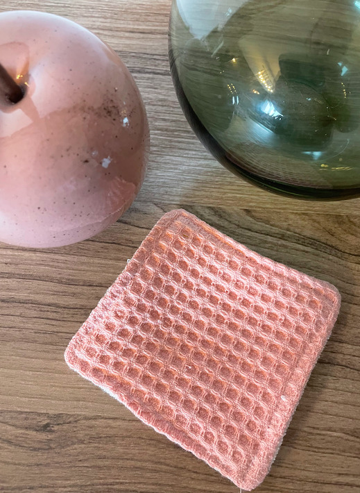 Coton lavable Nid d'abeille  7