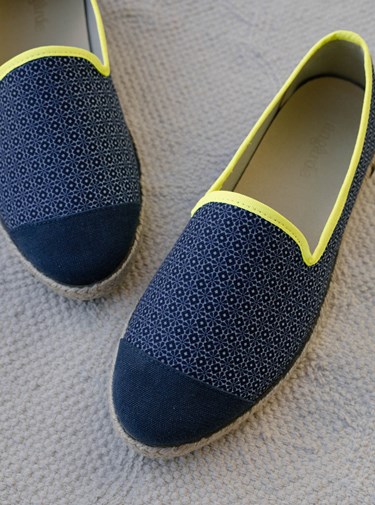 Espadrilles en bouteilles de plastique recyclées - Navy Azul Gili's