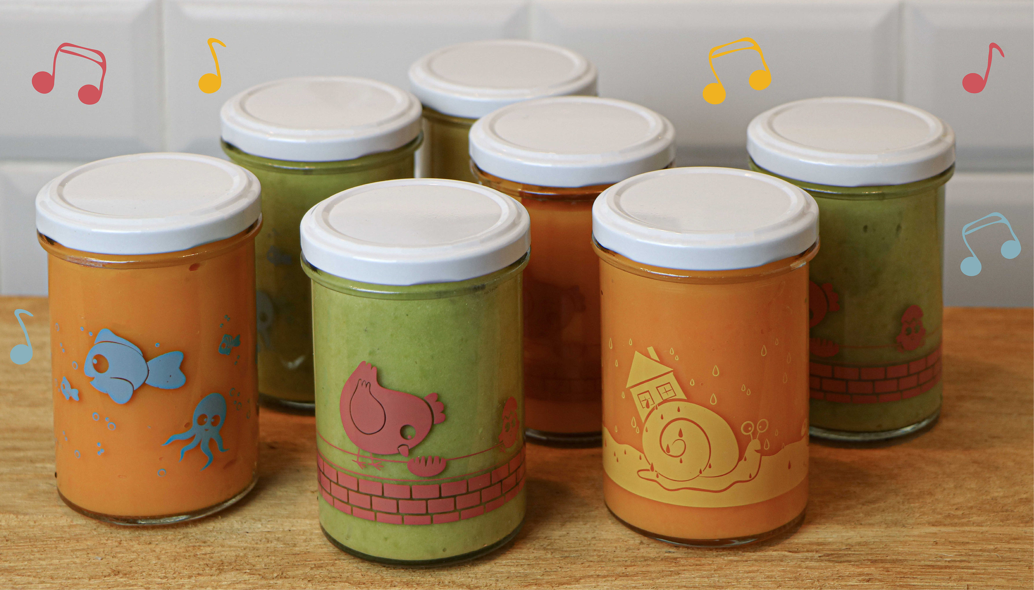 Les Jolis Pots en verre