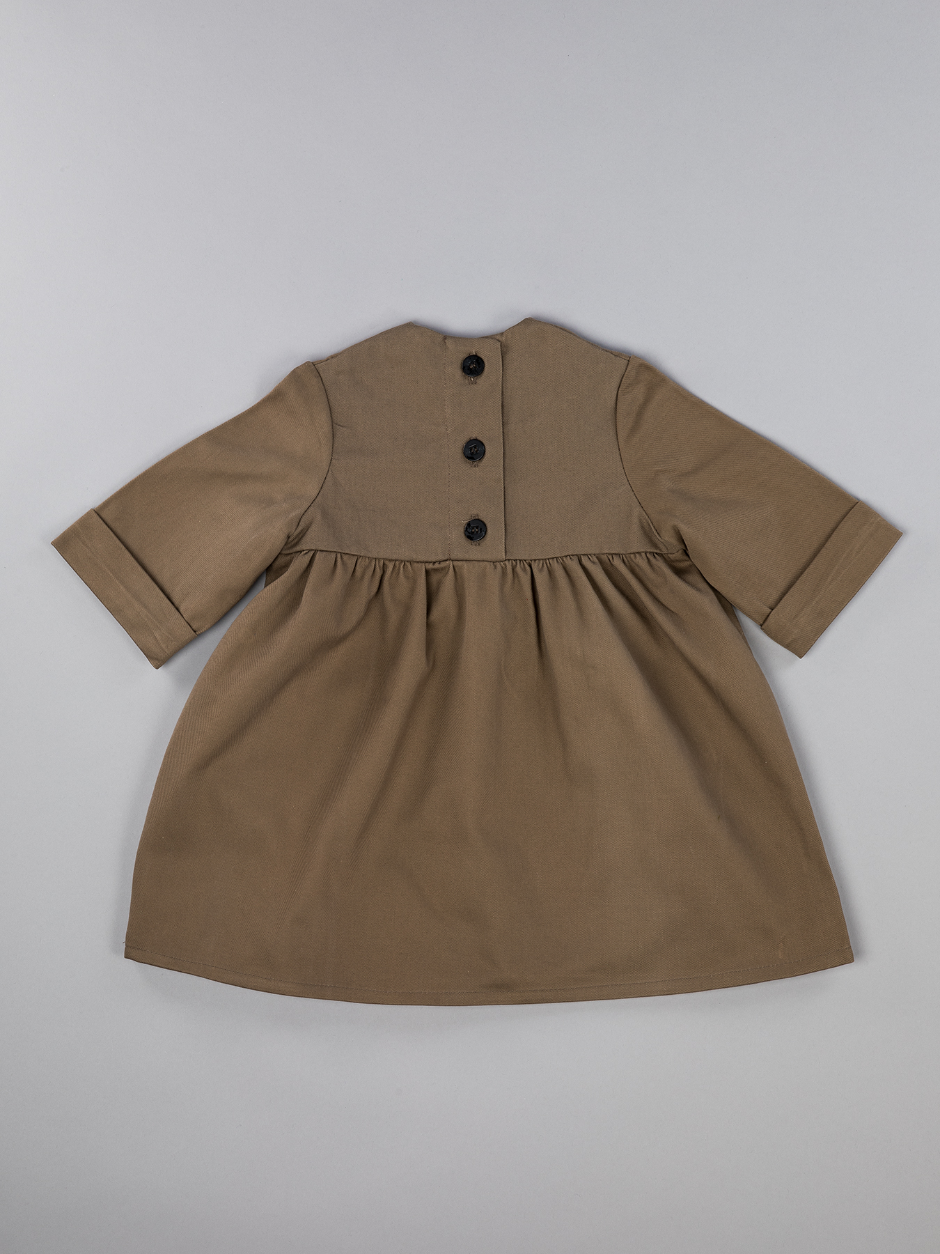 robe-kaki-second-sew-tissu-recycle-bebe-enfant-made-in-france