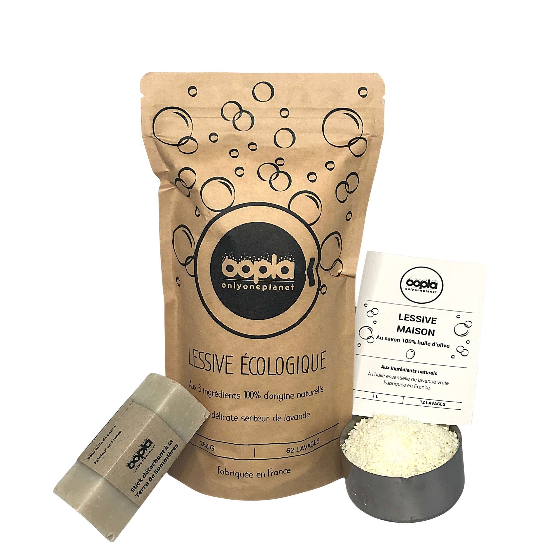 Kit lessive et détachant écologiques 2
