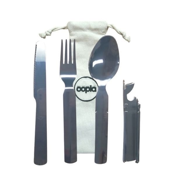 Couverts nomades 100% inox 3