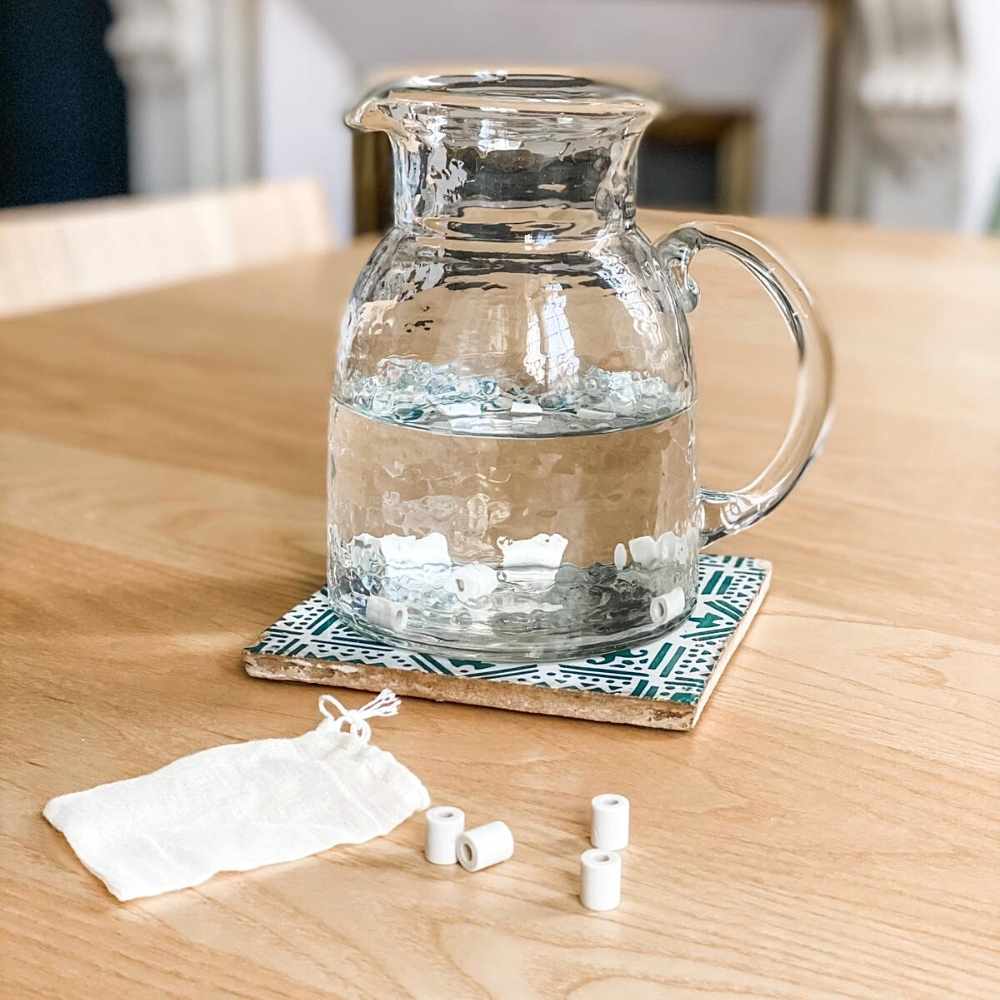 10 perles de céramique 4