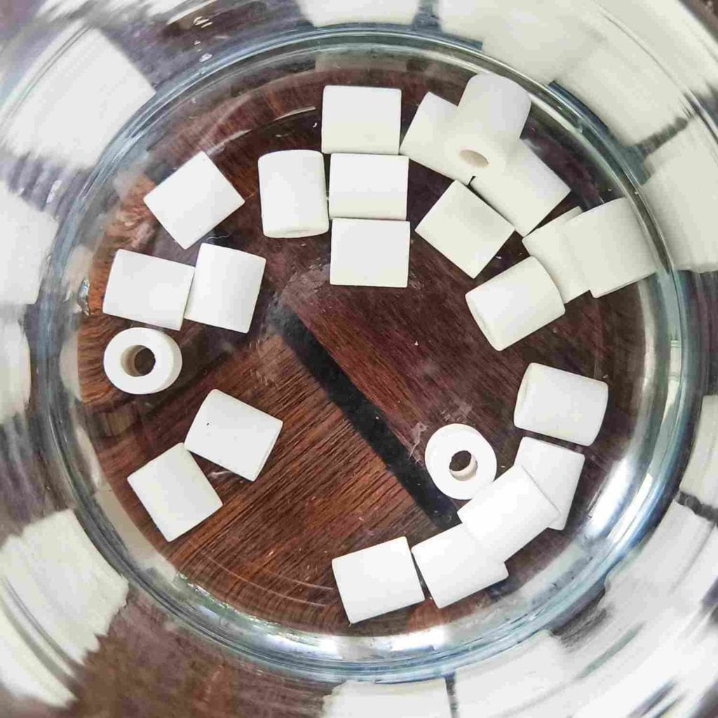 10 perles de céramique 3