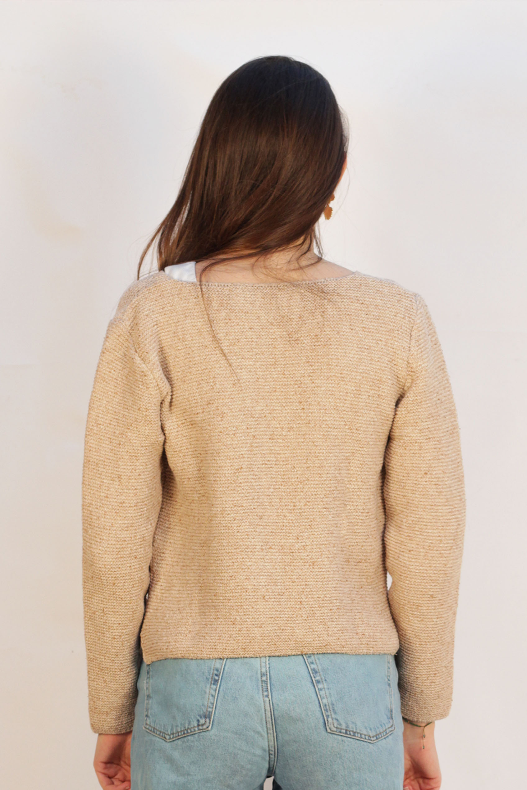 Cardigan Romarin Ivoire 12