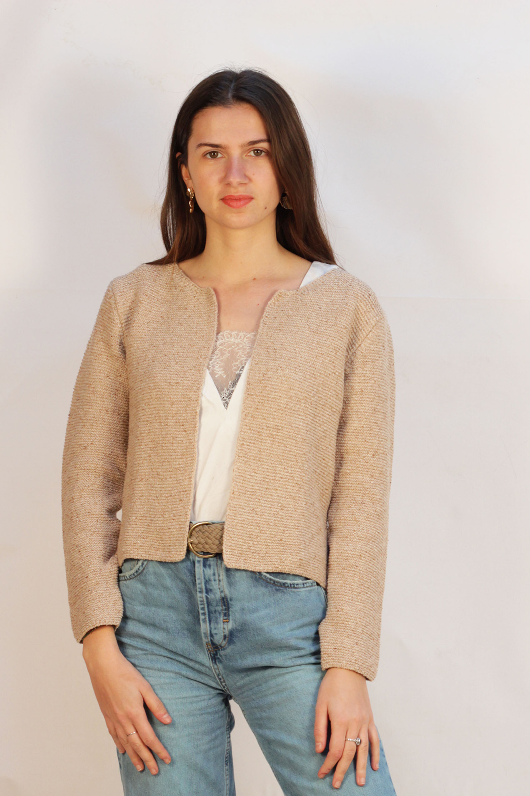 Cardigan Romarin Ivoire 9