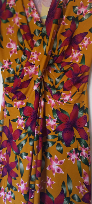 Robe ROSALIE lily flowers 2