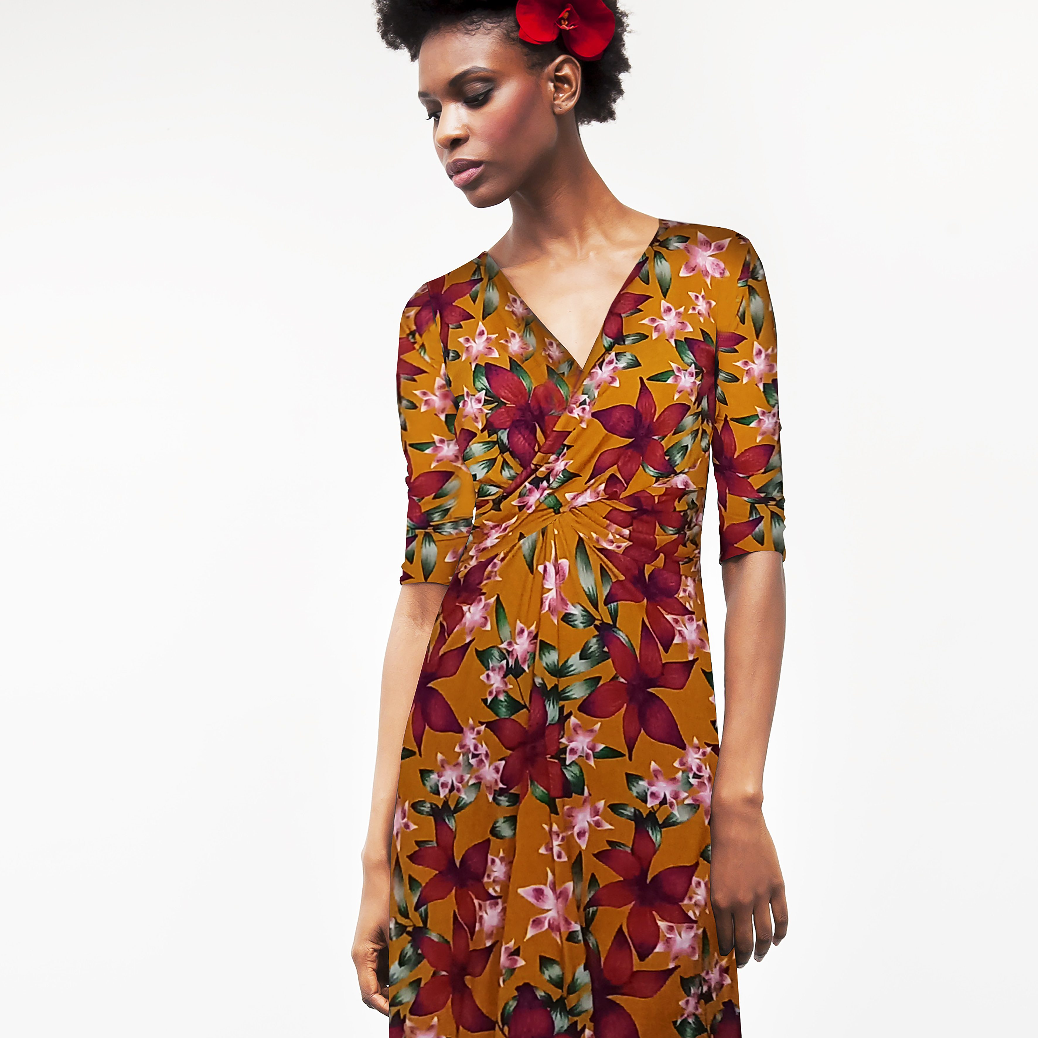 Robe ROSALIE lily flowers 4